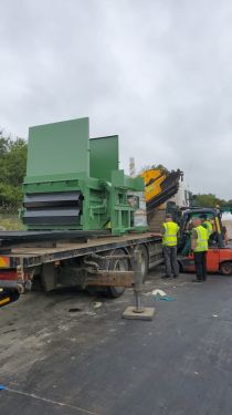 Click Here To Enlarge This Photo Of P.H. Hull & Sons Deliver State of the Art Recycling Equipment to The English Provender Company