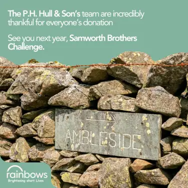 Click Here To Enlarge This Photo Of Samworth Brothers Charity Challenge!