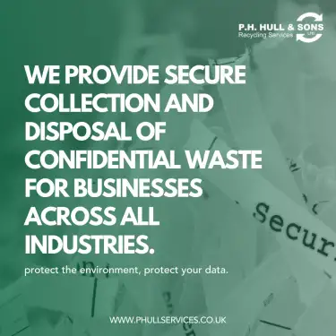 Click Here To Enlarge This Photo Of Secure Confidential Waste Disposal