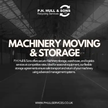 Click Here To Enlarge This Photo Of Machinery Moving & Storage