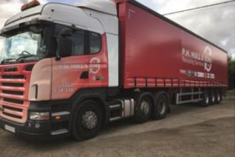 New articulated recycling trailer delivered