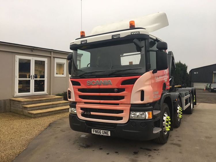 New environmentally efficient Scania bulk vehicle delivered